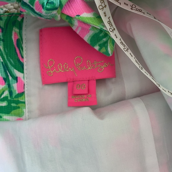 NWT Lilly Pulitzer Shelly Stretch Dress Hangin Around Size 00 - Picture 4 of 5